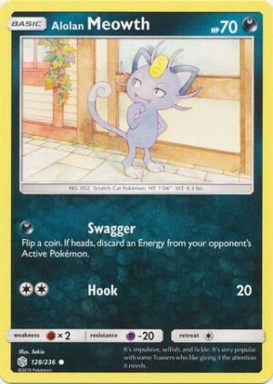 Alolan Meowth  - 128/236