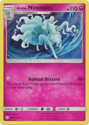 Alolan Ninetales  - 145/236 (Holo)