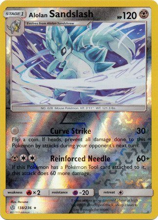 Alolan Sandslash  - 138/236 - Reverse