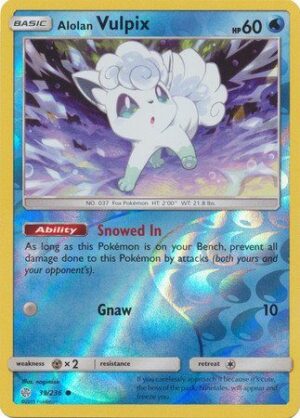 Alolan Vulpix  - 39/236 - Reverse