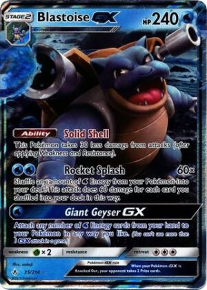 Blastoise-GX - 35/214