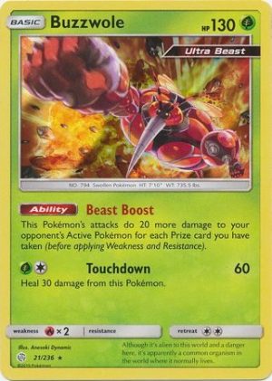 Buzzwole  - 21/236 (Holo)