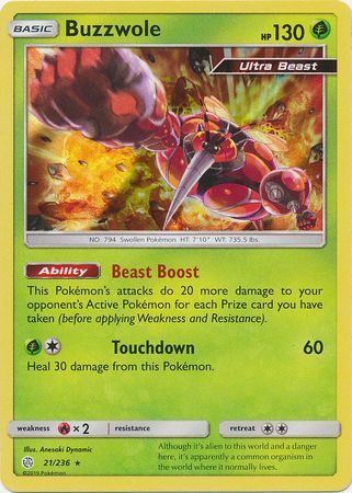 Buzzwole  – 21/236 (Holo)