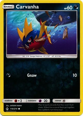 Carvanha - 110/214 - Reverse