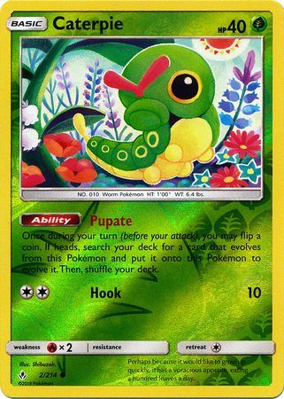 Caterpie - 2/214 - Reverse