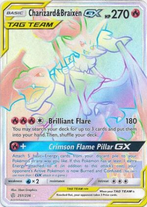 Charizard & Braixen-GX - 251/236