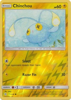 Chinchou  - 71/236 - Reverse