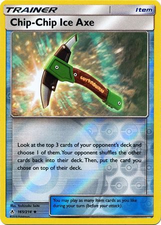 Chip-Chip Ice Axe - 165/214 - Reverse
