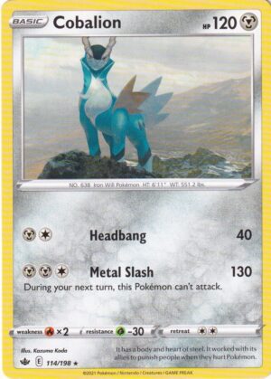 Cobalion - 114/198 - Non Holo