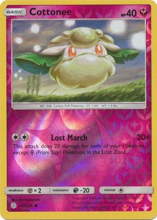 Cottonee – 147/236 – Reverse