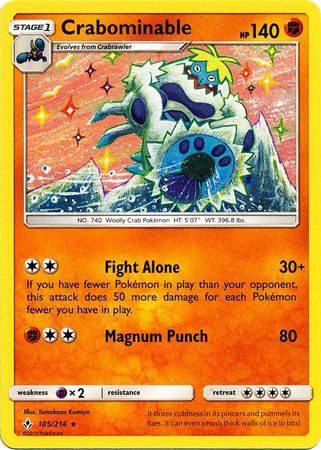 Crabominable – 105/214