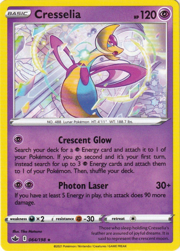 Cresselia – 064/198 – Non Holo