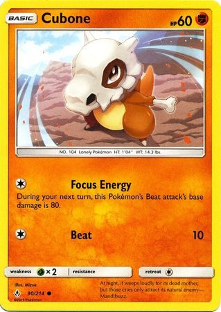 Cubone - 90/214