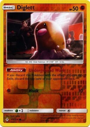 Diglett - 85/214 - Reverse