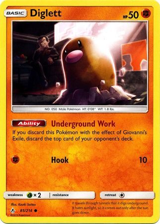 Diglett - 85/214