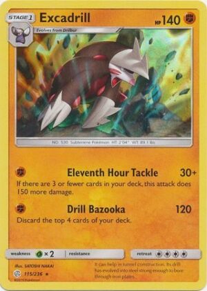 Excadrill - 115/236 (Holo)
