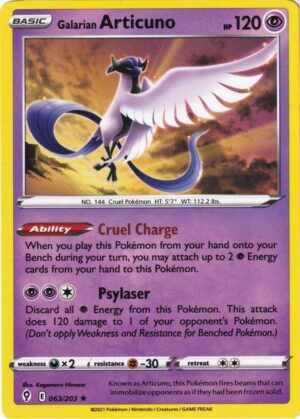 Galarian Articuno - 063/203 - Non Holo