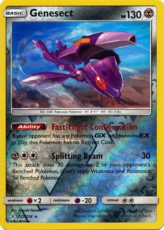 Genesect - 127/214 - Reverse