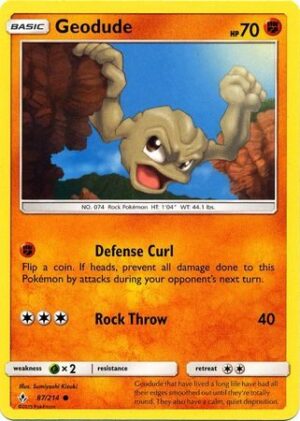 Geodude - 87/214