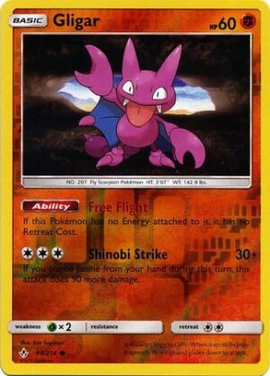 Gligar - 98/214 - Reverse