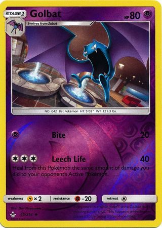 Golbat - 65/214 - Reverse
