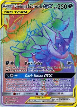Greninja & Zoroark-GX - 222/214