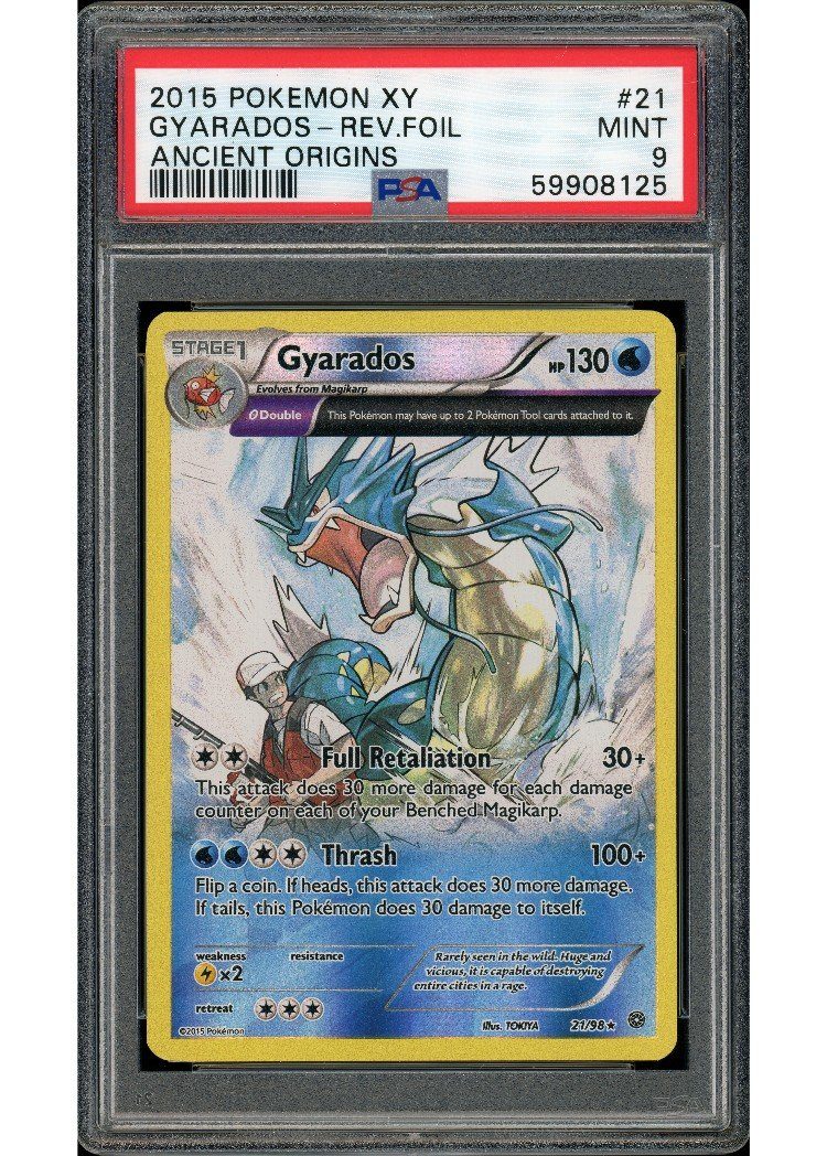 Gyarados 21/98 Reverse Foil PSA 9