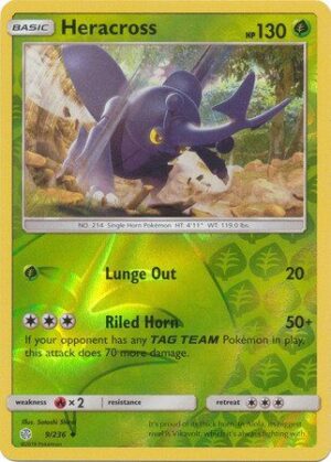 Heracross  - 9/236 - Reverse