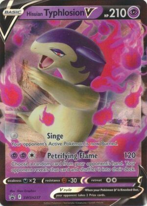 Hisuian Typhlosion V - Hisuian Typhlosion V SWSH237 - Pokemon Sword & Shield Promo kort