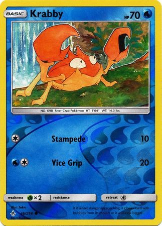 Krabby - 46/214 - Reverse