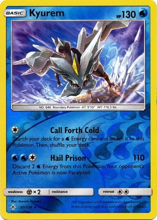 Kyurem - 50/214 - Reverse