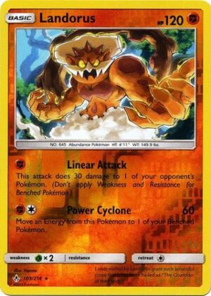 Landorus - 103/214 - Reverse