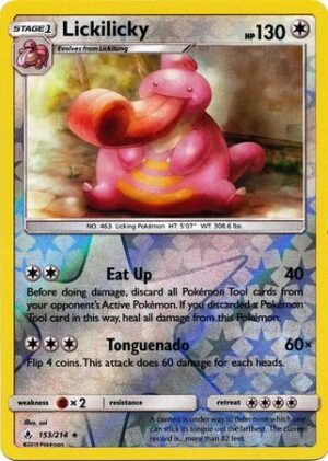Lickilicky - 153/214 - Reverse