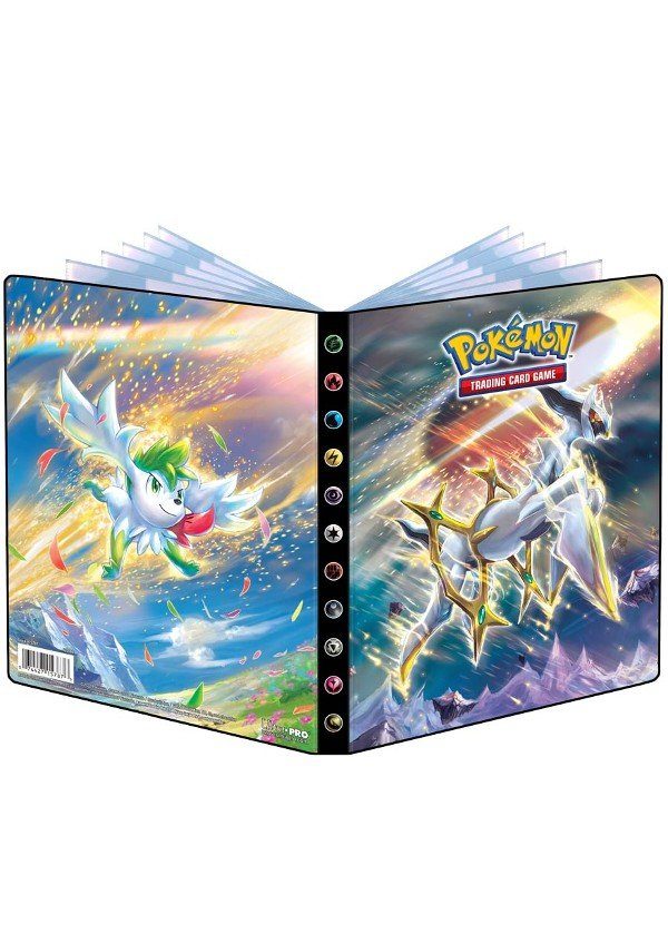 Lille mappe med pokemonmotiv (4 kort pr. side + 2 sider til JUMBOkort)(BRS)
