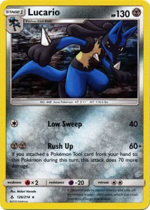 Lucario - 126/214 (Holo)