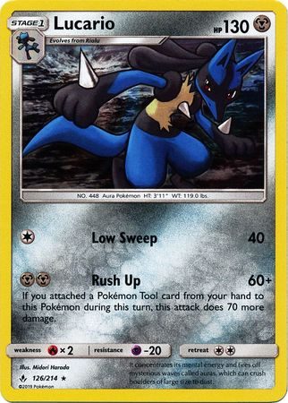 Lucario - 126/214 (Holo)