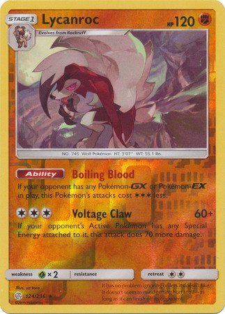 Lycanroc  – 124/236 – Reverse