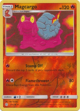 Magcargo  – 27/236 – Reverse