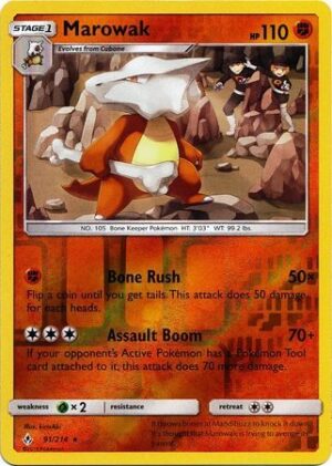 Marowak - 91/214 - Reverse