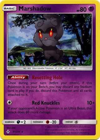 Marshadow - 81/214 (Holo)