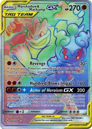 Marshadow & Machamp-GX - 221/214