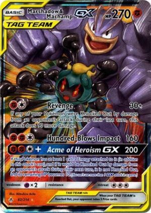 Marshadow & Machamp-GX - 82/214