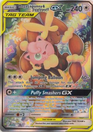 Mega Lopunny & Jigglypuff-GX - 226/236