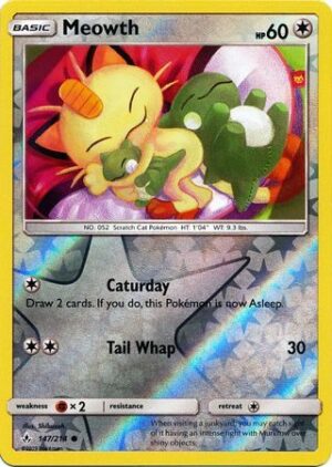 Meowth - 147/214 - Reverse