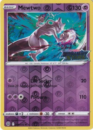 Mewtwo - 056/172 - Reverse - Brilliant Stars Stamp