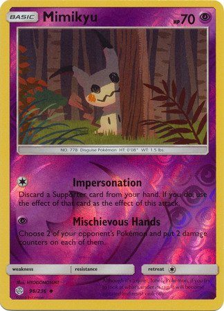 Mimikyu - 96/236 - Reverse