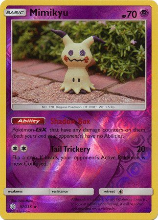 Mimikyu  – 97/236 – Reverse