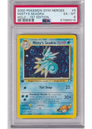 Misty´s Seadra 9/132 1st Edition PSA 6