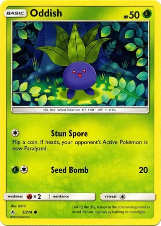 Oddish - 5/214