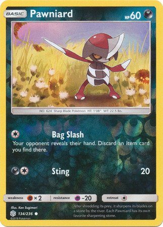 Pawniard  – 134/236 – Reverse